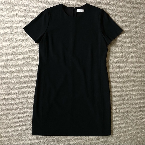 Aritzia Babaton Patricio Black Sheath Mini Dress - Picture 2 of 7